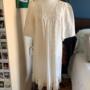 BCBG Maxazria White Silk Dress
